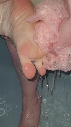 On cloud 69: Showering My Feet in Hot Water
