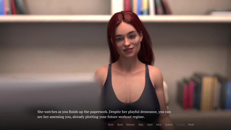 Kitty Gamer: El adorado matrimonio 5 registrado en el gimnasio - Evelyn me dio...