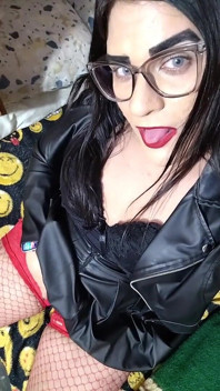 Trans Con Un Rico Culo Y Pija Con Leche