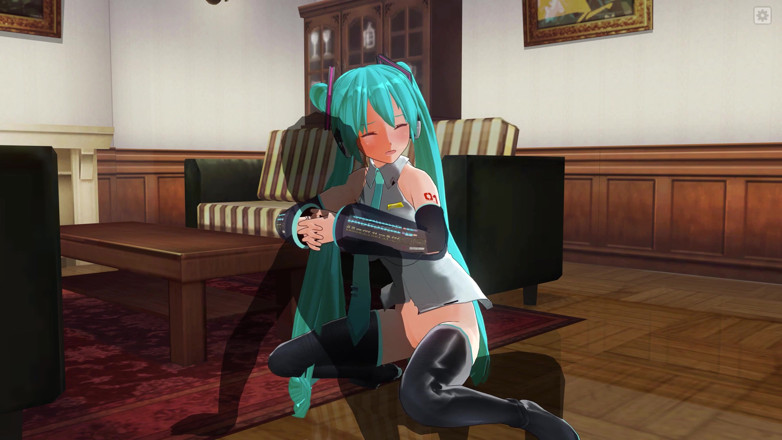 H3DC: 3d хентай hatsune miku пастушка