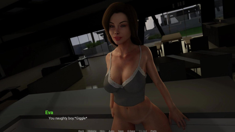 3D Cartoon Porn: Jauh dari Rumah 34 - Liam Makan Pepek Eva di Dapur Semasa...