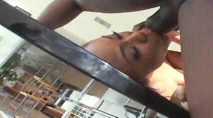 Deep Fuckers: Whorish ebony babe gets to fucked by a massive black...