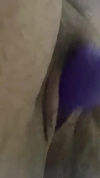 Real homemade BBW BBC porn: Stimulating My Fat Hairy Pussy with Electric Wand