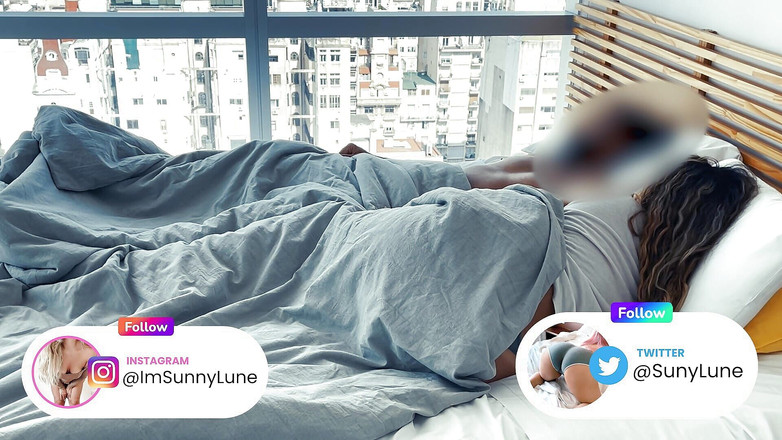 Suny Lune: Güzel büyük götlü karımla beklenmedik sabah seksi