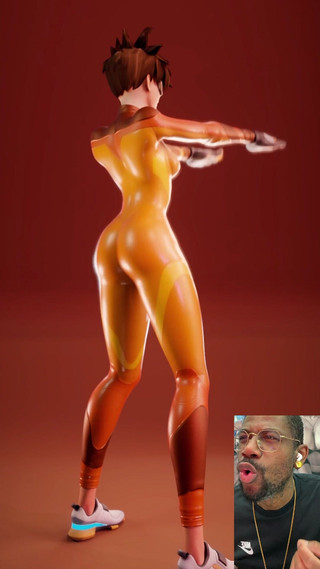 Good news media: Tracer trainiert ihr versautes fotzenloch für bbc