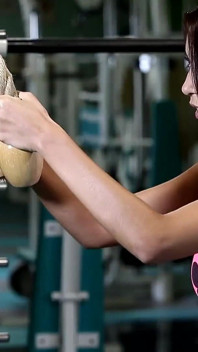 Paula Shy Working Out
