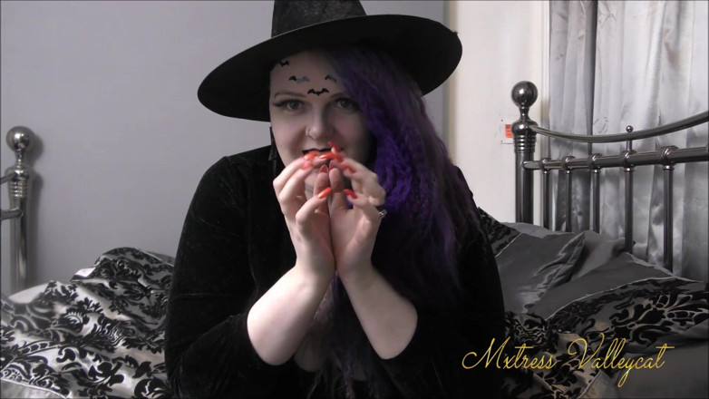 Mxtress Valleycat: Halloween kürbis nägel