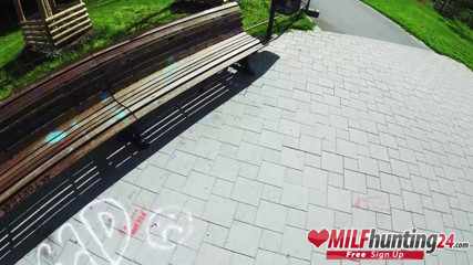 MILF Hunter 24: Hot outdoor fuck with Harleen van Hynten! MILFhunting24
