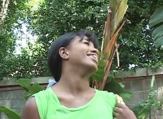 BBC Bootycasting: Cute ebony teen covered with cum