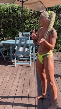 Topless Lift and Carry Featuring Paris Love and Andi Vicious