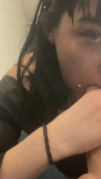 Deep POV Dildo Blowjob