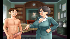 Cartoon Universal: Summertime Saga part 2 - keras dalam kelas (submisif Espanol)