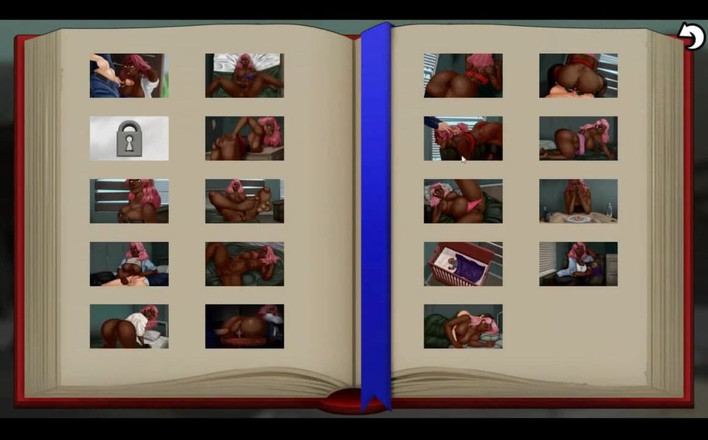 Erotic Krisso: Riparo-ebano cavalca un grosso cazzo bianco