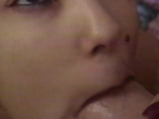 Cumming Soon: Slut gets jizzed on after sucking cock and taking dick...
