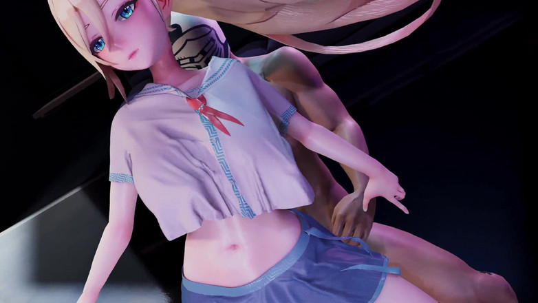 MikuMotion: [mmd] 幽兰戴尔 江南style 肛塞拉珠 手交骑乘 大奶晃动小穴露出