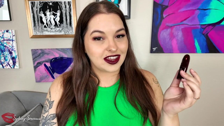 Sydney screams fetish: Тестування моєї помади на тобі