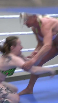 Mixed Wrestling- Ruby Lix and Katie Fox