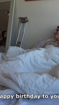 Všechno nejlepší k narozeninám, sex ve třech se 2 Argentinci se sexy zadkem