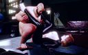 Soi Hentai: Prsatá agentka šuká tlustého šéfa - 3D animace v596