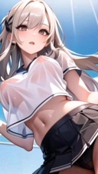 Ai quente anime líder de torcida motivador