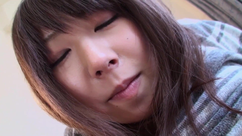 Asian Mature Climax: Cute asian girl playing with cock and vibrator