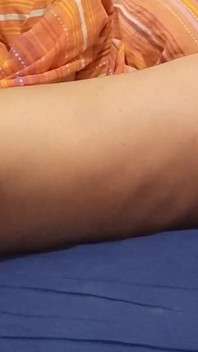 Asian Twink Wanks on Bed, Shows His Feet, Makes Dry Humping, Fucks His Ass Hole with a Plug, Cums in a Fleshlight, Moans