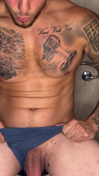 My Huge Cock Cumming with No Hands