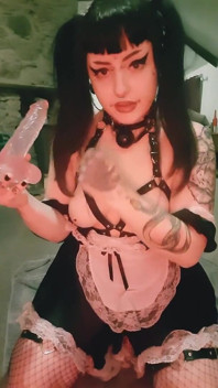 Bondage in Trecce con plug anale Gag e cavalcata di dildo