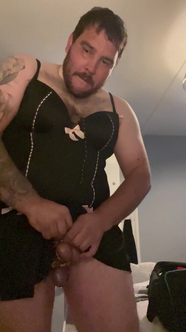 Shaun Cbt: Pták a míč s análním kolíkem a Sissyfication Crossdressing Bradavky