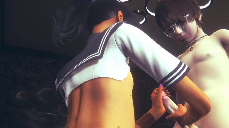 Yaoitube: Yaoi Femboy - la sega di simon ed un trio sexy...