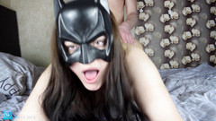 Erect Dick: Batman šuká Catwoman! Bbw orgasmy několikrát!