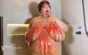 Angel SSBBW: Ssbbw Angel is een weelderige verjaardagscake