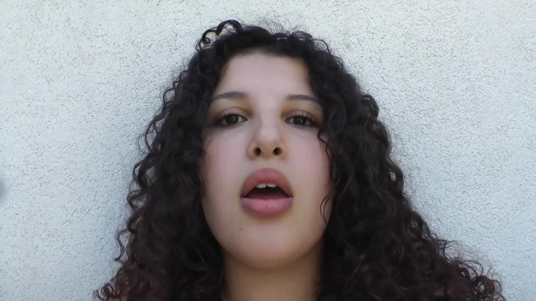 Paris Jango: Busty Girl with Big Tits Masturbates in the Garden