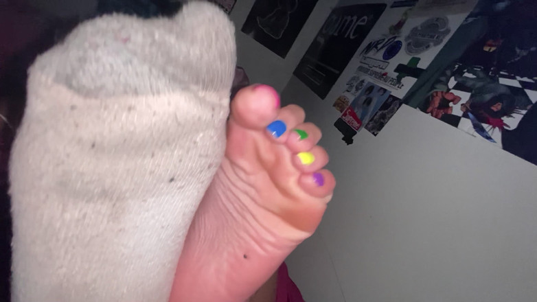 Nali Marie: POV Shoving My Dirty Stinky Socks in Your Face Before...