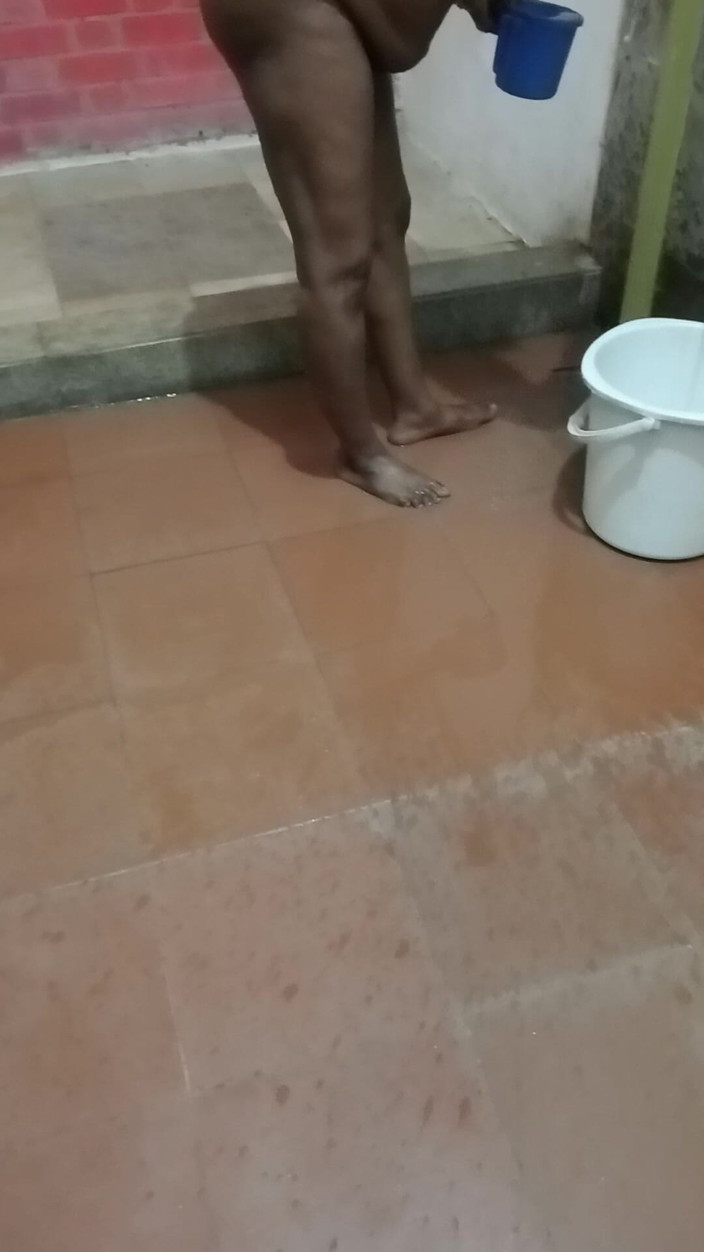 Tamil lesbian: Depois de lavar sexo
