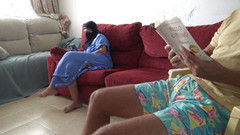 Souzan Halabi: 必看！我第一次向我的穆斯林继母展示我的大鸡巴