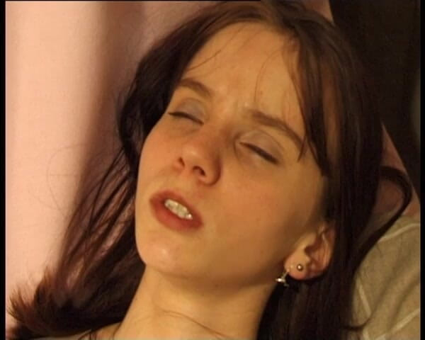 YOUR FIRST PORN: Student Maria Jerks off Both Holes
