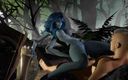 Wraith ward: Ranni rijdt bovenop in het bos | Elden Ring-parodie