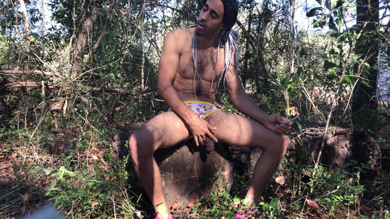 Arthur Eden aka Webcam God: Monster cock in monster kong underwear