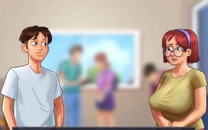 Miss Kitty 2K: Summertime Saga 재작업 - Misskitty2k의 프랑스 교사와 함께하는 8단계