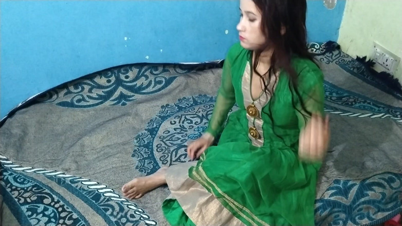 Indian Muslim Couple: 인도 마누라의 대담한 성격은 밖에서 달콤하고, 내면은 거칠다