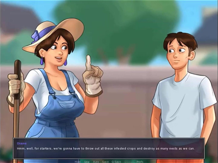 Cartoon Play: Summertime saga 28부 - 큰 소년