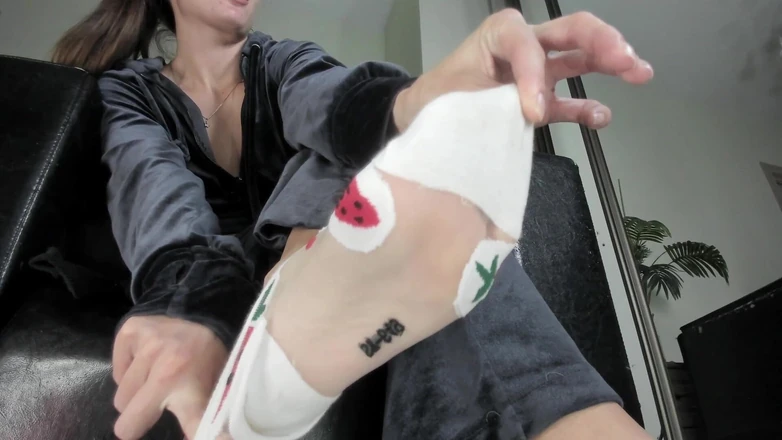 Feet lady: Söta strumpor