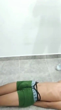 Restrained, Panty Gagged and Punished Under Maria's Stinky Feet!
