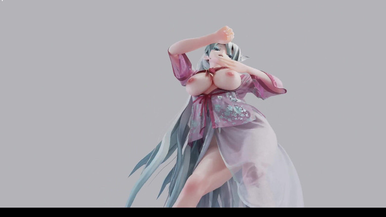 MikuMotion: 9 numaralı antik tarz; Zarif Hanfu; POV; Dansçı