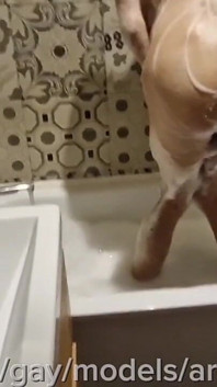 Massage a Sissy Femboy in the Bathroom Before Fucking!