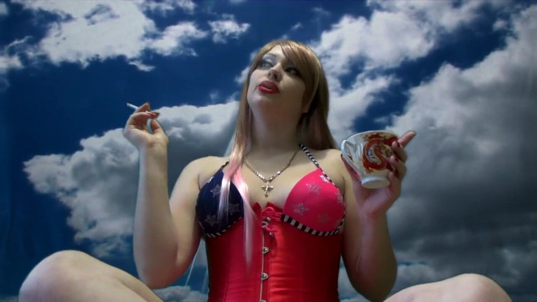 Goddess Misha Goldy: Величезна велетень богиня буде грати з вами і придушити вас після