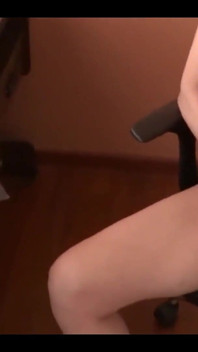 I Masturbate Watching Porn While Stepson Jerks off and Records Me