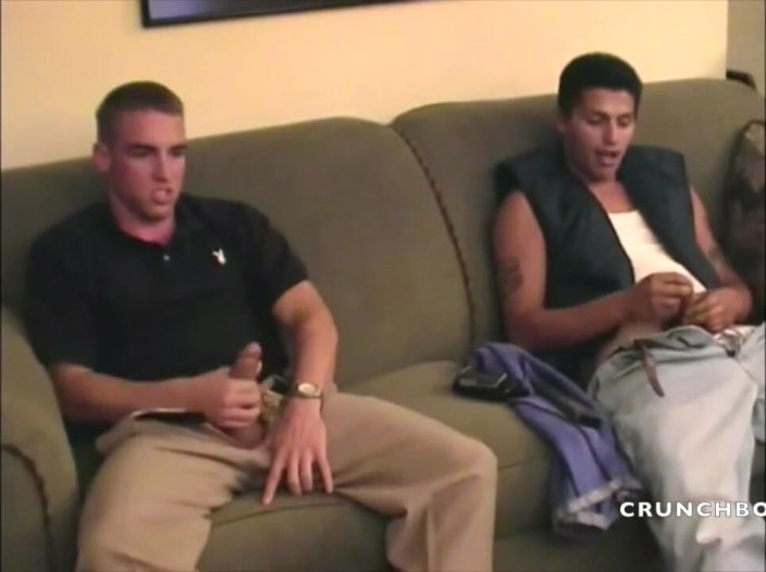 Latino Fucker: Two so sexy latinos straight boy curious show the cock...