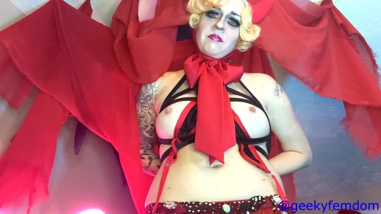Geeky Femdom: Dohoda s ďábelskou dvěma partery